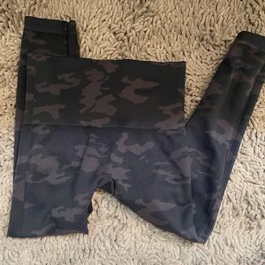 Spanx camo workout leggings